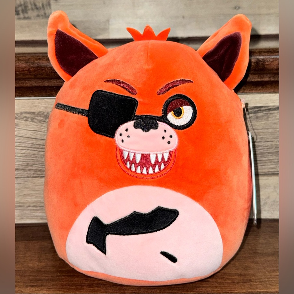 Super Cute 🥰 Jazwares Five Nights At Freddy’s 9.5” Squishmallow - Classic Foxy